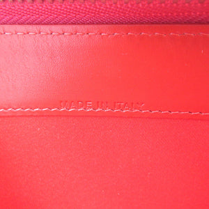 新品同様 クリスチャンルブタン パネトーネ スタッズ 1175161 レザー シルバー金具 ローザ ピンク レッド ラウンドファスナー 長財布 0502【中古】Christian Louboutin