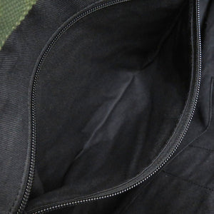 美品 コーチ PEANUTSコラボ ウッドストック C4025 キャンバス カーキ 迷彩柄 トートバッグ 0504【中古】COACH