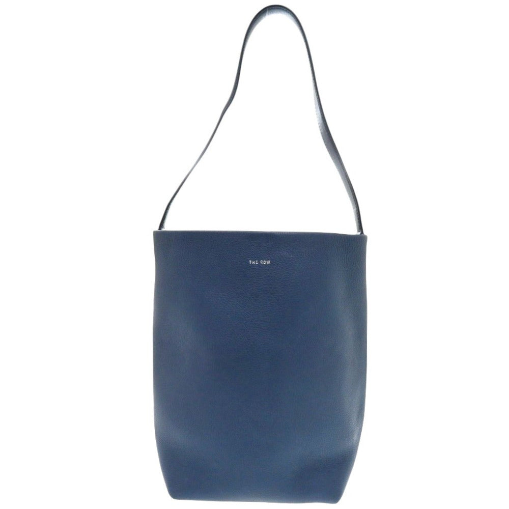 美品 ザ ロウ パークトート ミディアム W1313L129 レザー ブルー トートバッグ 青 0506【中古】THE ROW