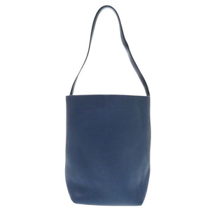 美品 ザ ロウ パークトート ミディアム W1313L129 レザー ブルー トートバッグ 青 0506【中古】THE ROW