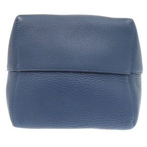 美品 ザ ロウ パークトート ミディアム W1313L129 レザー ブルー トートバッグ 青 0506【中古】THE ROW