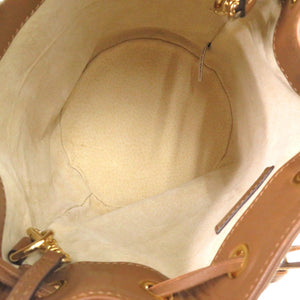 美品 ジェイアンドエムデヴィッドソン カーニバル レザー ブラウン ショルダーバッグ 茶 0520【中古】J&M Davidson