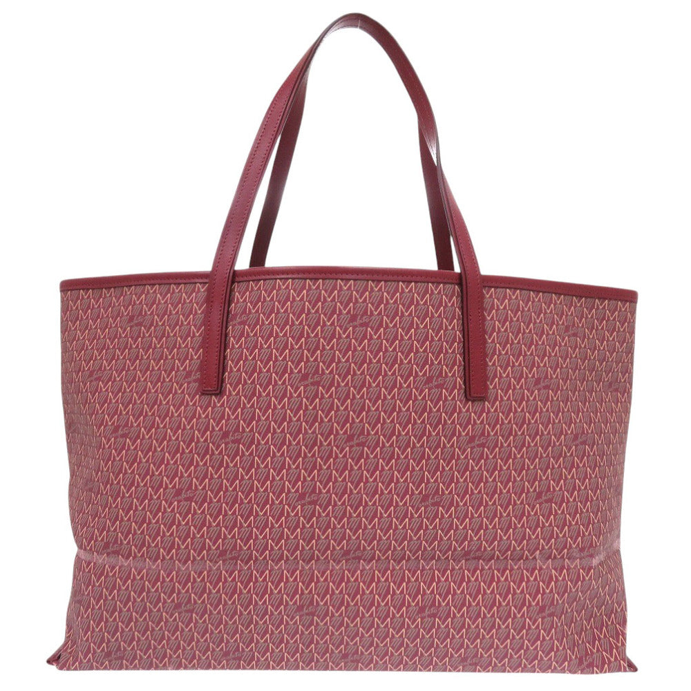 美品 モラビト オートグラフ GM PVC レザー レッド トートバッグ 赤 0531【中古】MORABITO