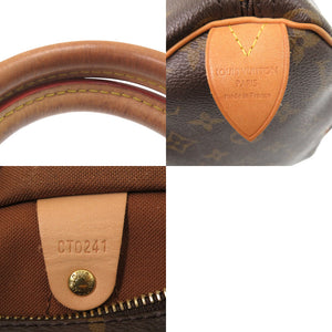 ルイ ヴィトン 新型 スピーディ30 モノグラム M41108 ハンドバッグ LV 0533【中古】LOUIS VUITTON