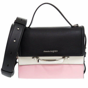 新品同様 アレキサンダーマックイーン ザ ストーリー レザー マルチカラー 3WAY ショルダーバッグ 0553【中古】Alexander McQueen