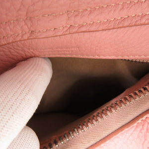 美品 トッズ ウェーブラインミニバックパック レザー ピンク リュック ショルダー ハンドバッグ 0555【中古】TOD’S