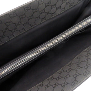 グッチ 190630 GGナイロン ブラック ビジネスバッグ 黒 0558【中古】GUCCI