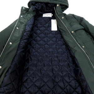 未使用品 メゾンキツネ フード付 コート モッズコート ジャケット HU02280WE0003 P390 HU02280WE0003 P390 ナイロン ダークグリーン 0599【中古】MAISON KITSUNE