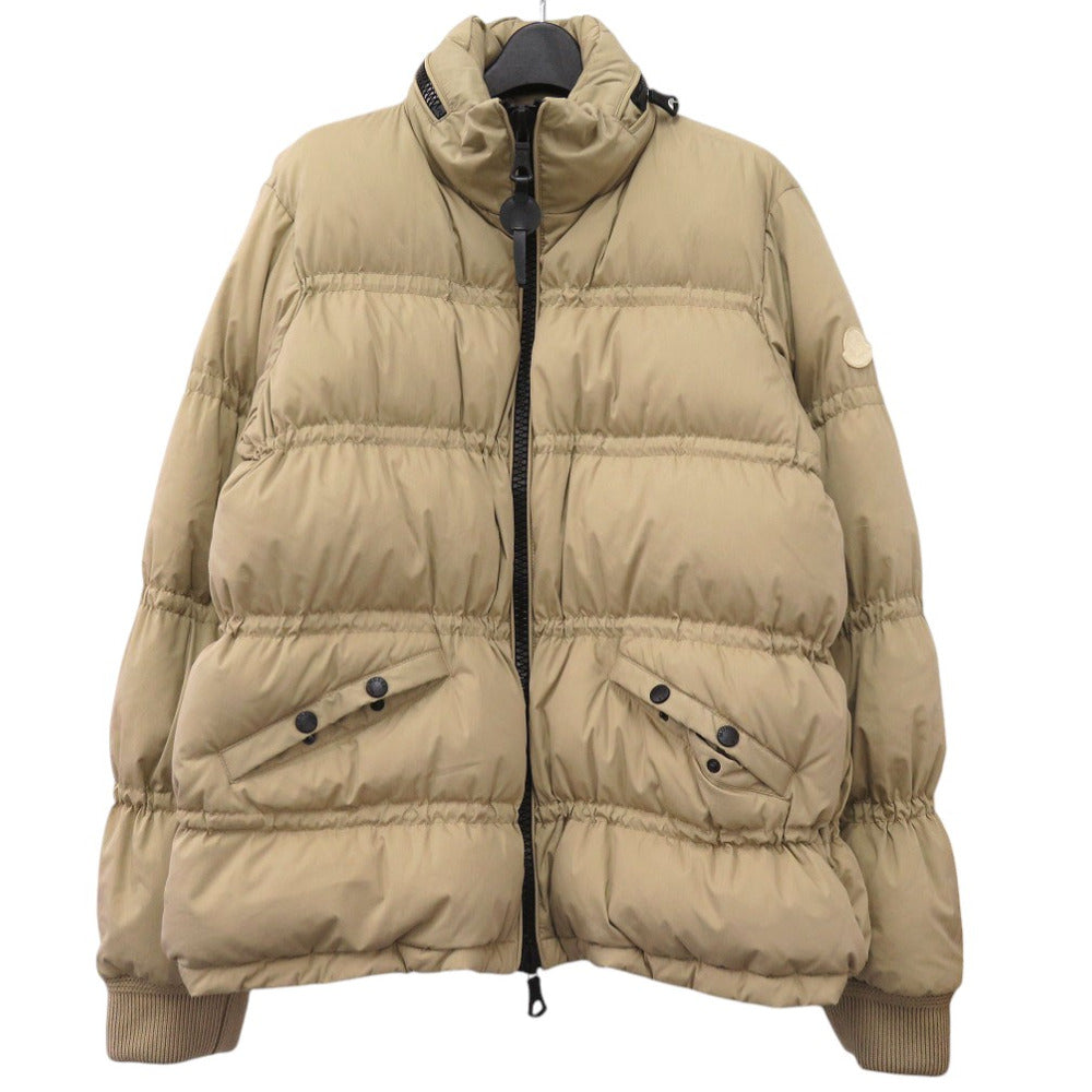 モンクレール GRASMOOR ジップアップ フード付き ダウンジャケット ベージュ サイズ1 2209R4130505 54710 ダウンジャケット 0606【中古】MONCLER