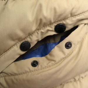 モンクレール GRASMOOR ジップアップ フード付き ダウンジャケット ベージュ サイズ1 2209R4130505 54710 ダウンジャケット 0606【中古】MONCLER