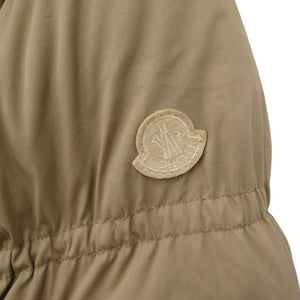 モンクレール GRASMOOR ジップアップ フード付き ダウンジャケット ベージュ サイズ1 2209R4130505 54710 ダウンジャケット 0606【中古】MONCLER