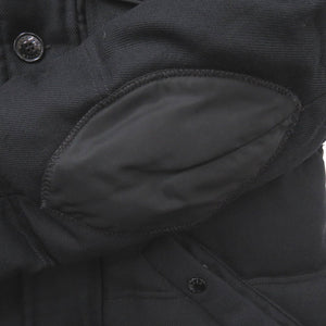 モンクレール REPUBLIQUE GIUBBOTTO リパブリック ダウンジャケット サイズ1 ウール ブラック 0607【中古】MONCLER