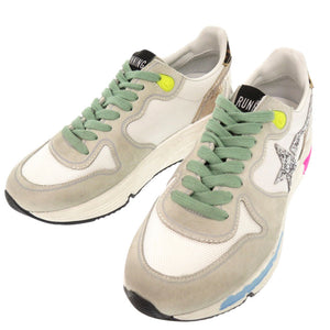 未使用品 ゴールデングース ランニングソール 星 ヒョウ柄 G36WS963 L8 サイズ36 レザー マルチカラー スニーカー 0608【中古】GOLDEN GOOSE