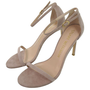 未使用品 スチュアートワイツマン NUDISTSONG DOLCE ストラップサンダル スウェード DOLCE SUEDE 0610【中古】STUART WEITZMAN