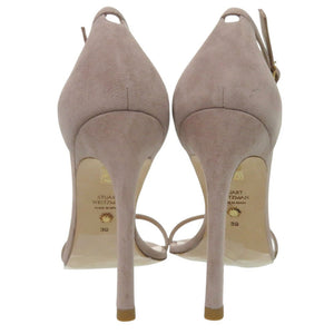 未使用品 スチュアートワイツマン NUDISTSONG DOLCE ストラップサンダル スウェード DOLCE SUEDE 0610【中古】STUART WEITZMAN