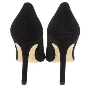 未使用品 スチュアートワイツマン スエード サイズ35 1/2 ブラック パンプス 黒 0614【中古】STUART WEITZMAN