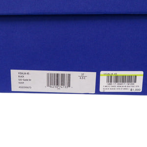 新品同様 スチュアートワイツマン レザー ブラック スエードニーハイストレッチブーツ 黒 0624【中古】STUART WEITZMAN