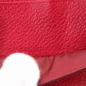 未使用 バリー レザー レッド カードケース コインケース 赤 0628【中古】BALLY