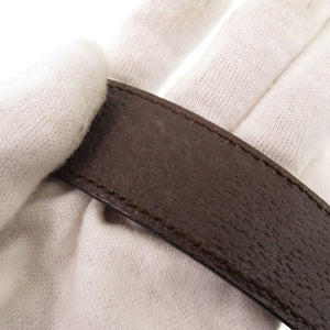 ブルガリ ロゴマニア ワンショルダー キャンバス ベージュ ショルダーバッグ 0668【中古】BVLGARI