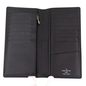 新品同様 ルイ ヴィトン ポルトフォイユ プラザNM タイガ M30715 グレー 長財布 LV 0669【中古】LOUIS VUITTON