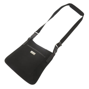 美品 グッチ 122793 キャンバス レザー ブラック ショルダーバッグ 黒 0717【中古】GUCCI