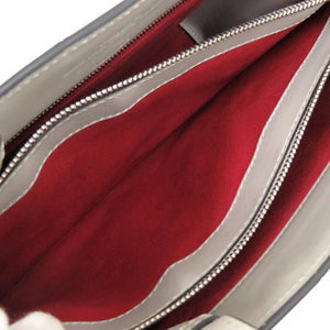 新品同様 マックスマーラ レザー グレー ハンドバッグ 0718【中古】MAX MARA