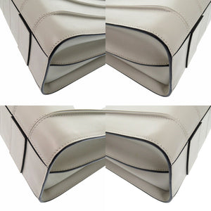 新品同様 マックスマーラ レザー グレー ハンドバッグ 0718【中古】MAX MARA