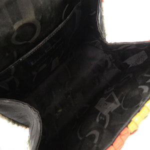 サルヴァトーレフェラガモ ガンチーニ DO-217228 レザー マルチカラー ハンドバッグ 0720【中古】Salvatore Ferragamo