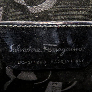 サルヴァトーレフェラガモ ガンチーニ DO-217228 レザー マルチカラー ハンドバッグ 0720【中古】Salvatore Ferragamo