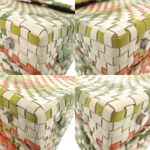 サルヴァトーレフェラガモ ガンチーニ DO-217228 レザー マルチカラー ハンドバッグ 0720【中古】Salvatore Ferragamo