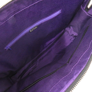 美品 ポールスミス レザー ナイロン ブラック ブリーフケース ビジネスバッグ 黒 0721 【中古】 Paul Smith メンズ