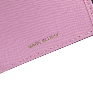 未使用品 マルニ レザー パープル/ピンク/ホワイト PEMO0054U1 二つ折り財布 紫 0724【中古】MARNI