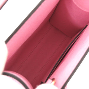 未使用 グッチ ばなにゃコラボ 671623 レザー 2wayハンドバッグ ピンク 0727【中古】GUCCI