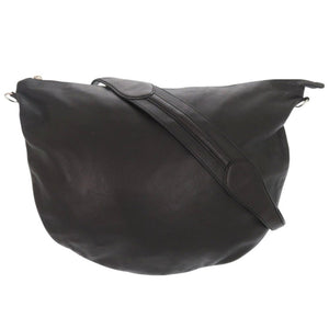 グッチ 243308 レザー ブラック ショルダーバッグ 黒 0733【中古】GUCCI