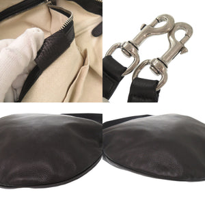 グッチ 243308 レザー ブラック ショルダーバッグ 黒 0733【中古】GUCCI