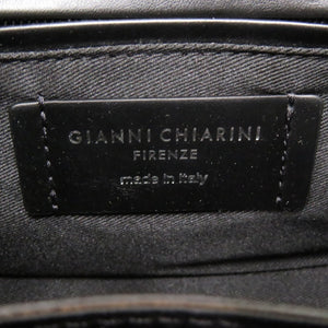 新品同様 ジャンニキャリーニ BS-8065 キャンバス/レザー モヒート ショルダーバッグ 緑 0760【中古】GIANNI CHIARINI