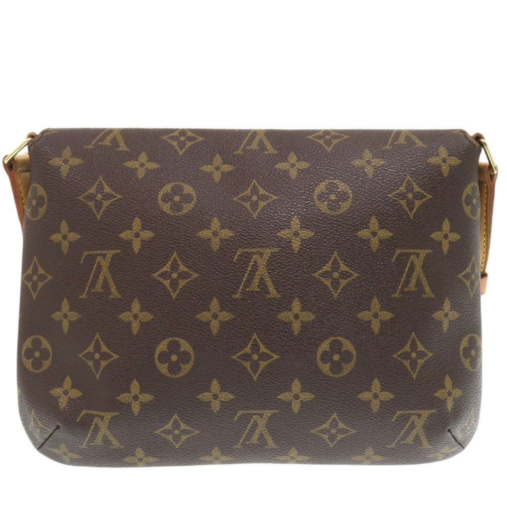 ルイ ヴィトン ミュゼットタンゴ ショートストラップ モノグラム M51257 ブラウン ショルダーバッグ LV 0772【中古】LOUIS VUITTON