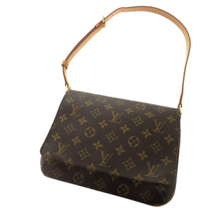 ルイ ヴィトン ミュゼットタンゴ ショートストラップ モノグラム M51257 ブラウン ショルダーバッグ LV 0772【中古】LOUIS VUITTON