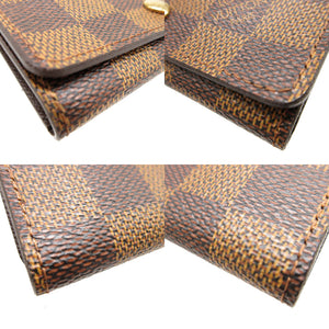 美品 ルイヴィトン ダミエ N62631 ブラウン 茶 4連 キーケース 0823【中古】LOUIS VUITTON