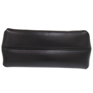 美品 サルヴァトーレ フェラガモ レザー ブラック DY-21 E447 ハンドバッグ 0882【中古】Salvatore Ferragamo