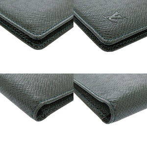 美品 ルイ ヴィトン ポルト2カルト ヴェルティカル M30494  カードケース タイガ エピセア LV 0927【中古】LOUIS VUITTON