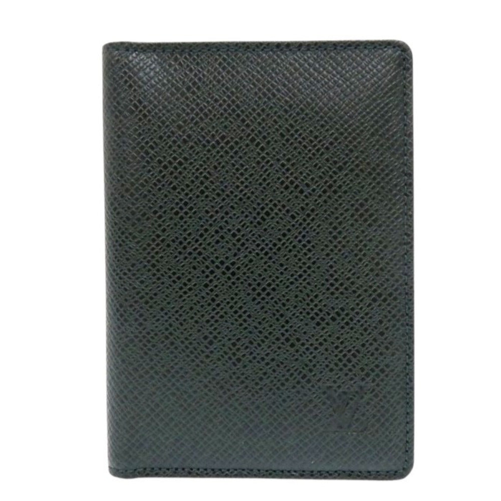 美品 ルイ ヴィトン ポルト2カルト ヴェルティカル M30494  カードケース タイガ エピセア LV 0927【中古】LOUIS VUITTON