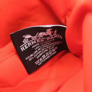 新品同様 エルメス ボリードポーチ 20 PM キャンバス オレンジ バッグ 0931 【中古】 HERMES