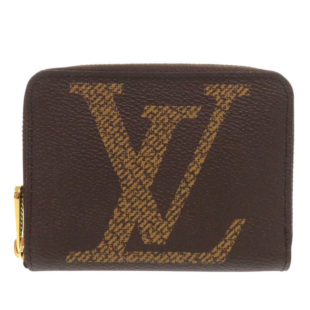 未使用 ルイ ヴィトン モノグラム ジャイアント ジッピーコインパース M69354 PVC コインケース ブラウン LV 0935【中古】LOUIS VUITTON