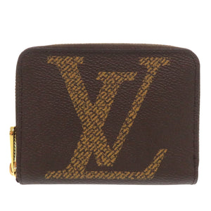 未使用 ルイ ヴィトン モノグラム ジャイアント ジッピーコインパース M69354 PVC コインケース ブラウン LV 0935【中古】LOUIS VUITTON