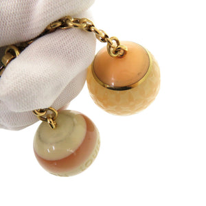 ルイ ヴィトン ビジューサック ミニラン クロワゼット M95507 メタル オレンジ ピンク キーホルダー LV 0937【中古】LOUIS VUITTON