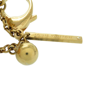 ルイ ヴィトン ビジューサック ミニラン クロワゼット M95507 メタル オレンジ ピンク キーホルダー LV 0937【中古】LOUIS VUITTON