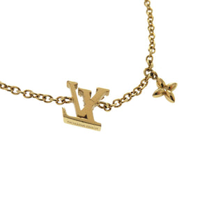 ルイ ヴィトン ブレスレット LV アイコニック M00587 GP ゴールド LV 0949【中古】LOUIS VUITTON
