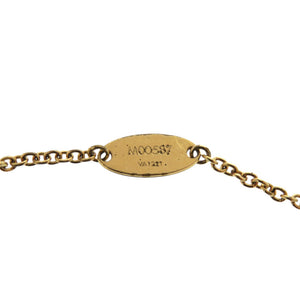 ルイ ヴィトン ブレスレット LV アイコニック M00587 GP ゴールド LV 0949【中古】LOUIS VUITTON