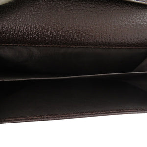 美品 グッチ 112715 GGキャンバス ベージュ 長財布 0958【中古】GUCCI